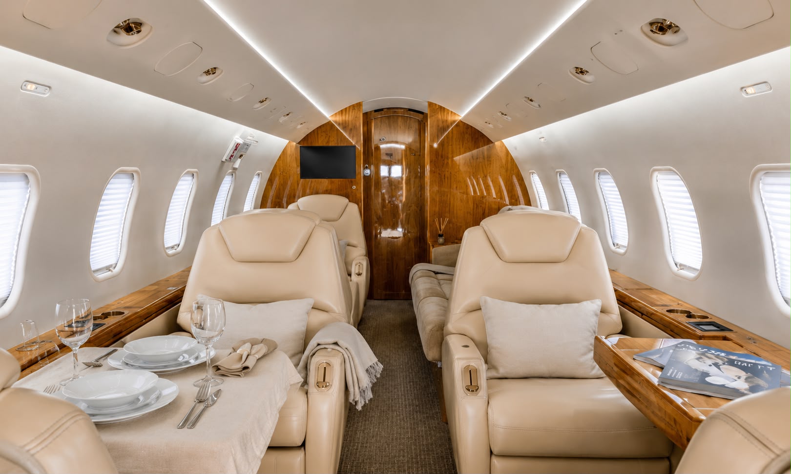 TC-EAR cabin interior